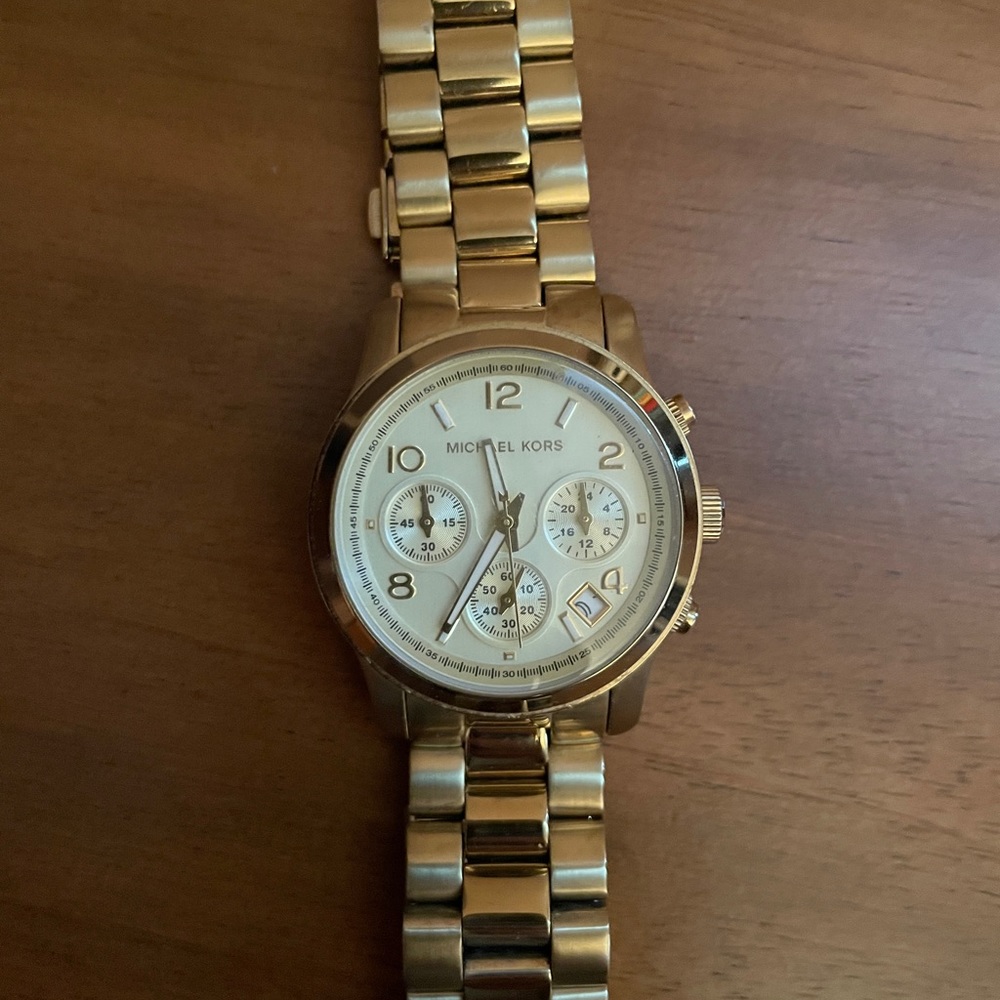 Michael Kors gold watch
